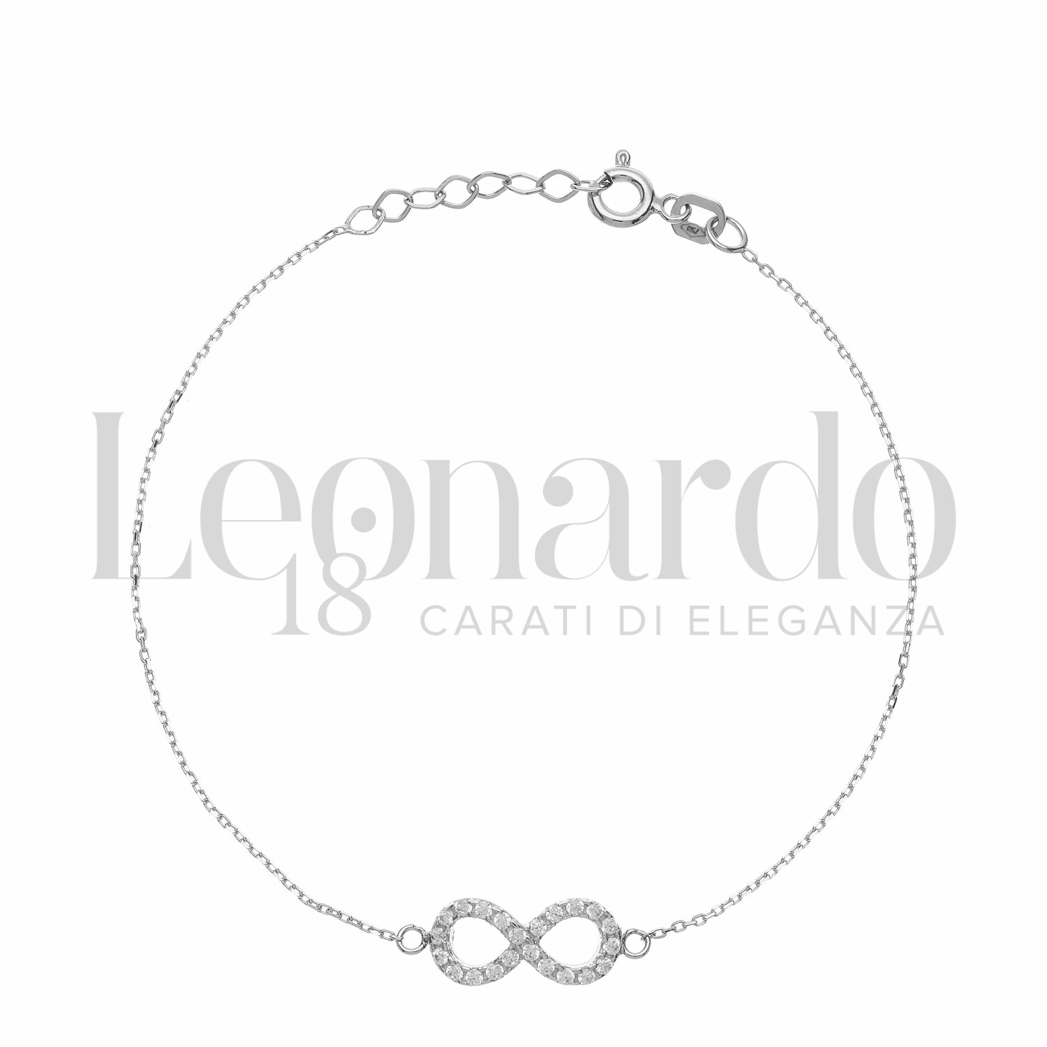 Bracciale con infinito da Donna in Oro 18 Carati