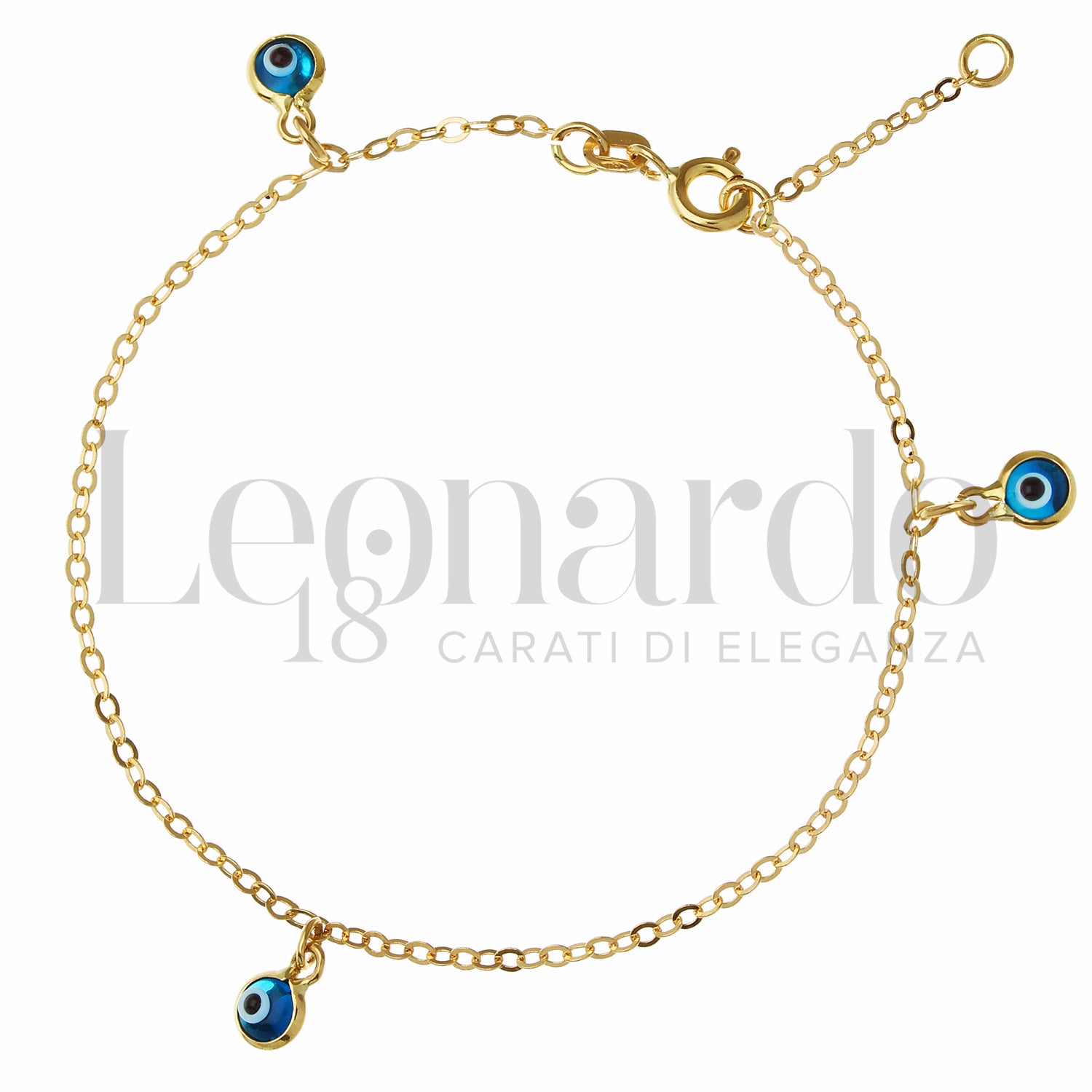 Bracciale Occhio Greco in Oro 18 Carati