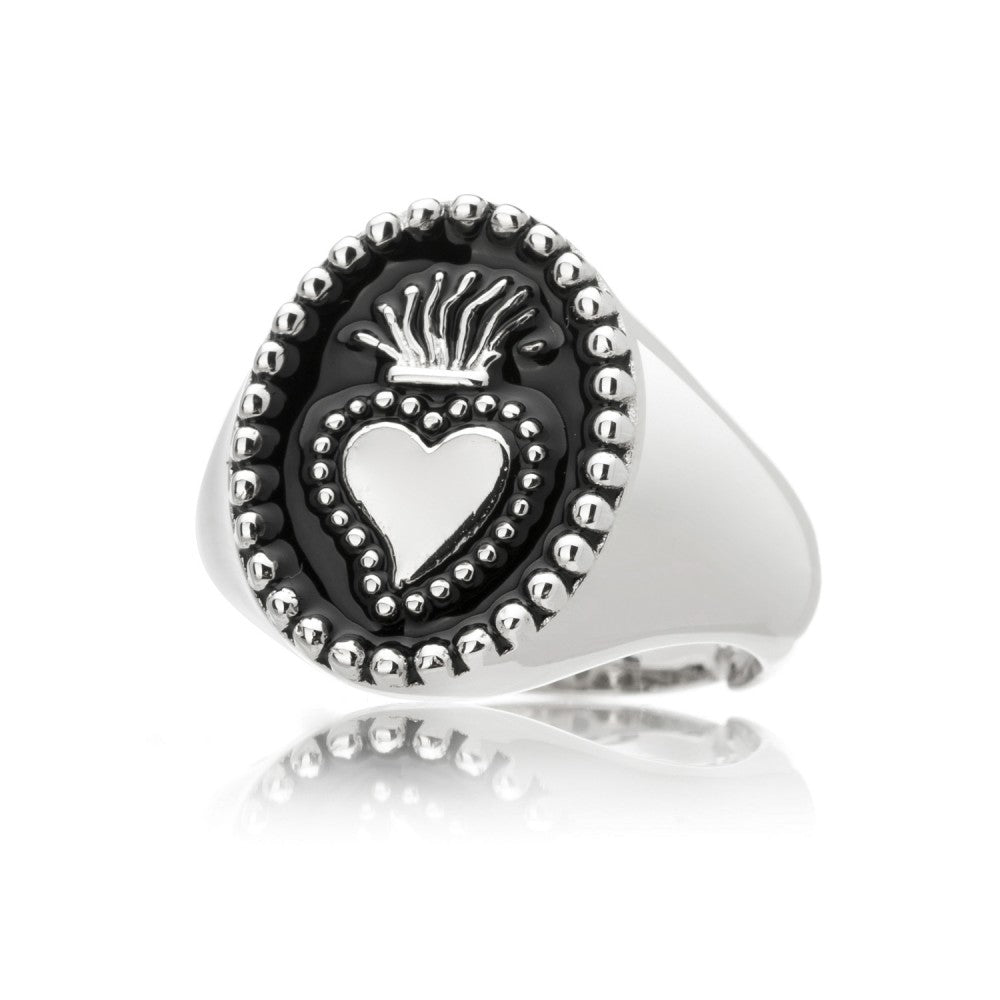 Anello Faith Heart